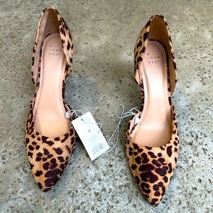 Leopard print heels